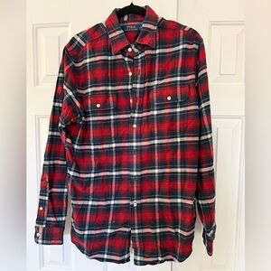 Polo by Ralph Lauren Long Sleeve Button Down Plaid Shirt